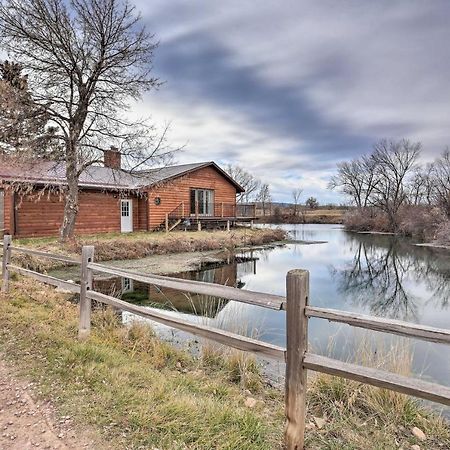 Rustic Spearfish Cabin On 12-Acre Trout Farm Exterior foto