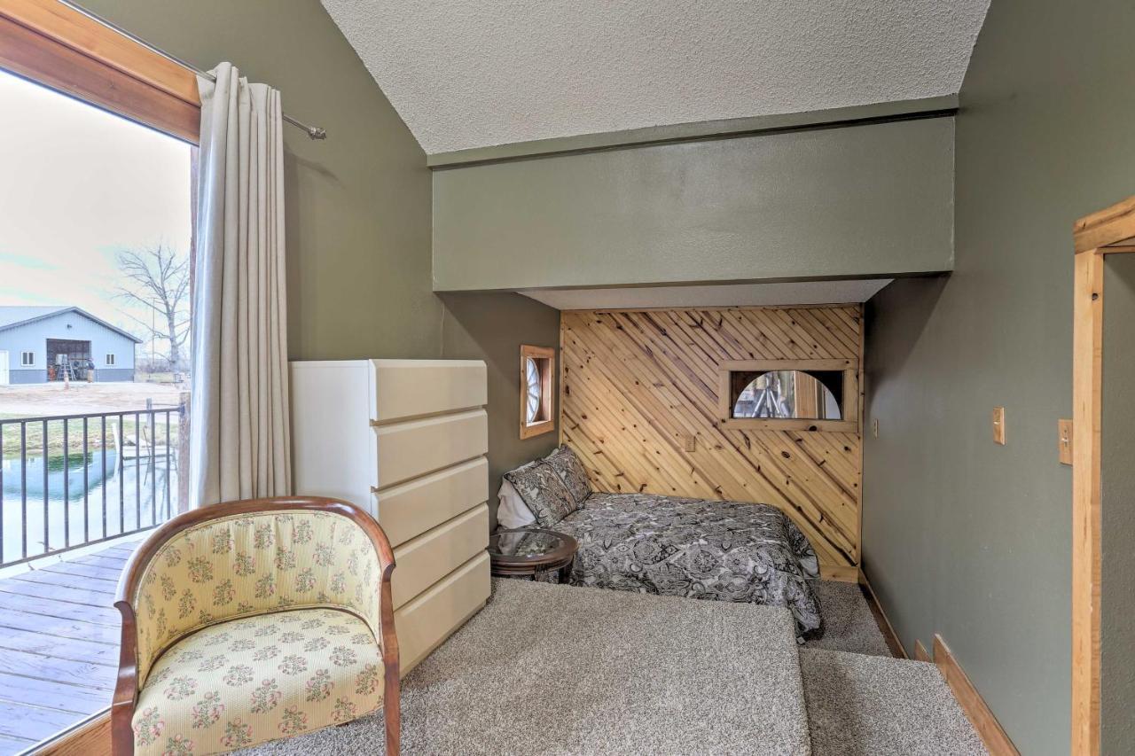Rustic Spearfish Cabin On 12-Acre Trout Farm Exterior foto