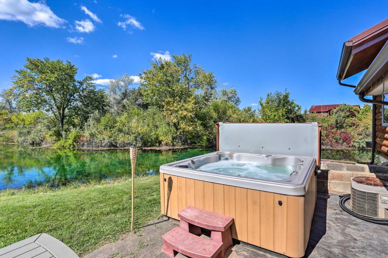 Rustic Spearfish Cabin On 12-Acre Trout Farm Exterior foto