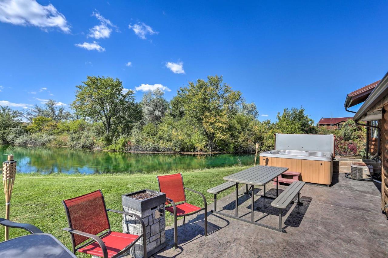 Rustic Spearfish Cabin On 12-Acre Trout Farm Exterior foto