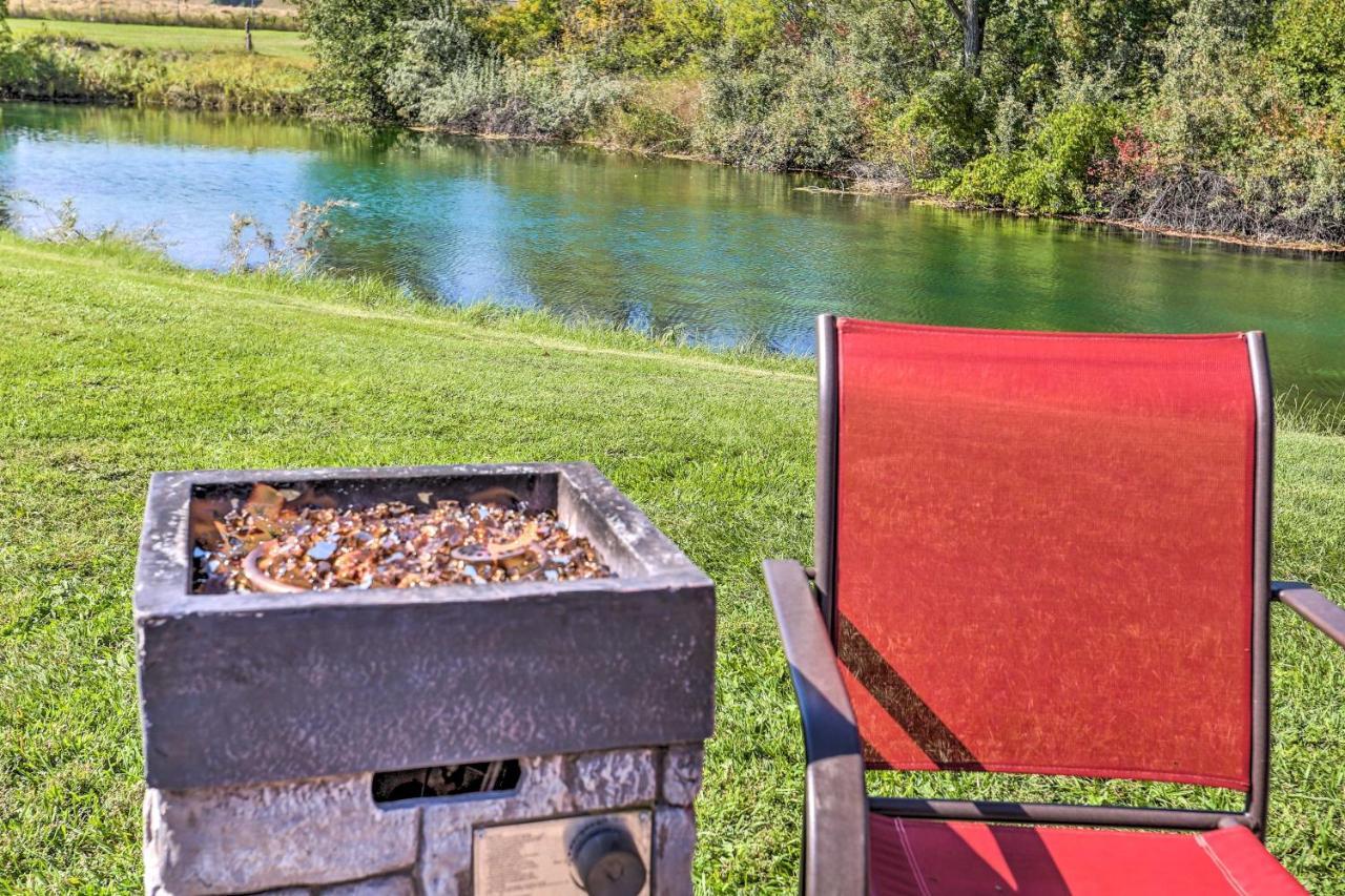 Rustic Spearfish Cabin On 12-Acre Trout Farm Exterior foto